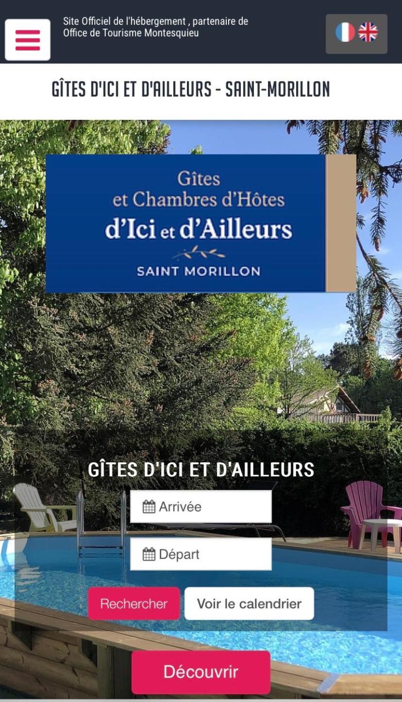 Chambres D'Elisa Saint-Morillon Εξωτερικό φωτογραφία